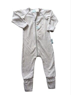 ERGOPOUCH Australia Baby Onesie 6-12M Light Heathered Gray